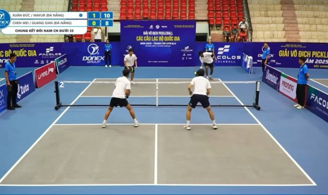 CHÚC MỪNG CẶP ĐÔI VÔ ĐỊCH ĐẾN TƯ LIÊN ĐOÀN PICKLEBALL ĐÀ NẴNG